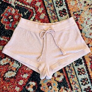 Abercrombie and Fitch Knit Drawstring Shorts